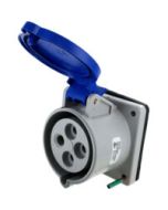 IP44 RECEPTACLE 30A  3phase delta 250VAC  3P 4W  SPLASHPROOF