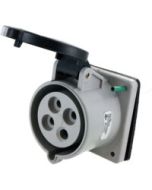 IP44 RECEPTACLE 30A  3phase 600VAC  3P 4W  SPLASHPROOF