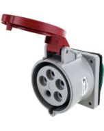 IP44 RECEPTACLE 30A  3phase delta 277/480VAC  4P 5W  SPLASHPROOF