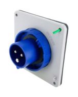 IP67 INLET 20A  250VAC  2P 3W  WATERTIGHT