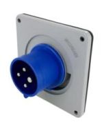 IP44 INLET 20A  3phase delta 250VAC  3P 4W  SPLASHPROOF