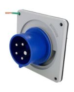 IP44 INLET 20A  3phase delta 120/208VAC  4P 5W  SPLASHPROOF