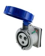 IP67 INLET 30A  250VAC  2P 3W  WATERTIGHT