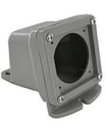 FITS 16/20/30/32A RECEPTACLES, 1HUB, W/GROUNDING PLATE, 30 CUBIC INCH CAPACITY