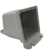 FITS 100/125A RECEPTACLES & INLETS, 1 1/2 HUB, W/GROUNDING PLATE, 120 CUBIC INC
