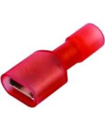 KSPEC FEM SLIDE 22-18GA .250 FULLY NYL RED 100PK