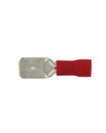 KSPEC MAL SLIDE 22-18GA .250x.032 PVC RED 500PK