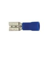 KSPEC FEM SLIDE 16-14GA .187x.020 PVC BLUE 100PK