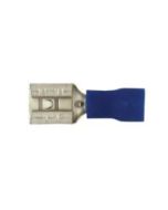 KSPEC FEM SLIDE 16-14GA .250x.032 PVC BLUE 500PK