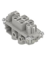 Female Insert - MP Series Screw Terminal Connection - 4/2 Poles - 600V/80A