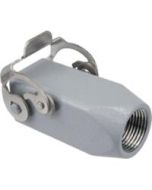 HOOD - 3 or 4P+Ground SINGLE LEVER CABLE COUPLER METAL TYPE GRAY CABLE GLAND PG 11