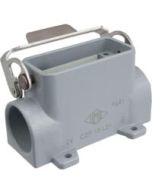 SURFACE MOUNTING BASE - 10P+Ground SINGLE LEVER SINGLE PORT CABLE GLAND PG 21