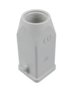HOOD - 3 or 4P+Ground  10A MAX - 250V  TWO PEGS  TOP ENTRY  PLASTIC  PG 11