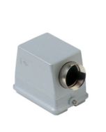 HOOD - 48P+Ground TWO PEGS SIDE ENTRY CABLE GLAND NPT 1
