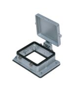 PANEL MOUNTING BASE - 32P+Ground FOUR PEGS AND COVER