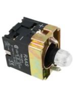 Pilot Light Body - Integral Circuit and Cluster Led Blue - 110V AC/DC