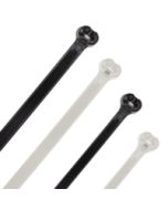 MetTie 7.5Inch 50lb Black 100Bag