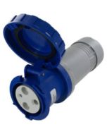 IP67 CONNECTOR 60A  250VDC  2P 3W  WATERTIGHT
