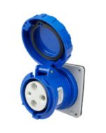 IP67 RECEPTACLE 60A  250VDC  2P 3W  WATERTIGHT