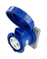 IP67 RECEPTACLE 60A  250VAC  2P 3W  WATERTIGHT