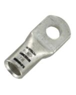 1/0GA Tin Plated Copper Lugs (Hefty-Grade) Straight With 1/4" Hole - 25PCS/PK