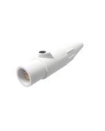 Set Screw Male Plug - 400A 600V - 2/0-4/0 - White Santoperene - Brass Contacts