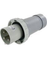 IP67 PLUG 60A 277VAC 2P 3W WATERTIGHT