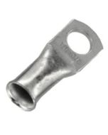 1GA Tin Plated Copper Lugs (Straight) With 1/4" Hole - 20PCS/PK