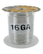 WIRE TEW 16GA WHITE 30M 98FT