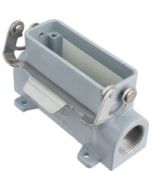 SURFACE MOUNTING BASE - 10P+Ground SINGLE LEVER SINGLE PORT CABLE GLAND PG 16