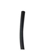 1/4"ID Black Convoluted Tubing/Split Loom (Polyethylene) - 50' Roll
