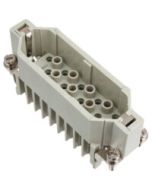 MALE INSERT - 50P+Ground 10A - MAX 250V CRIMP TERMINAL