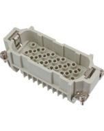 MALE INSERT - 40P+Ground 10A MAX - 250V CRIMP TERMINAL