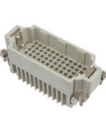 MALE INSERT - 72P+Ground 10A MAX - 250V CRIMP TERMINAL