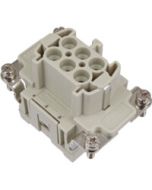FEMALE INSERT - 6P+GROUND 16A MAX - 600