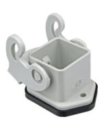 PANEL MOUNTING BASE  STRAIGHT - 3 or 4P+Ground  10A MAX - 250V  SINGLE LEVER  INSULATING TYPE  WHITE