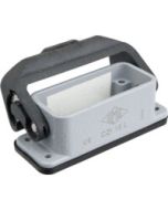 PANEL MOUNTING BASE - 10P+Ground    SINGLE LEVER