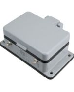 PANEL MOUNTING BASE - 32P+Ground FOUR PEGS AND COVER