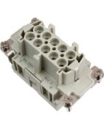 FEMALE INSERT - 10P+Ground 16A MAX - 600V CAGE CLAMP