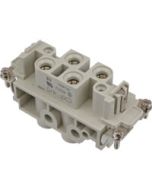 Female Insert - MP Series Screw Terminal Connection - 4/0 Poles - 600V/80A