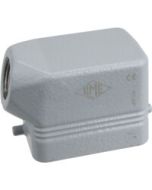 HOOD - 6P+Ground TWO PEGS SIDE ENTRY CABLE GLAND PG 16