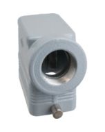 HOOD - 10P+Ground TWO PEGS SIDE ENTRY HIGH CONSTRUCTION CABLE GLAND PG 29