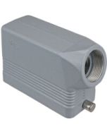 HOOD - 16P+Ground TWO PEGS SIDE ENTRY CABLE GLAND PG 21
