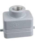 HOOD - 6P+Ground TWO PEGS TOP ENTRY CABLE GLAND NPT 1/2