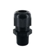 3/8" NPT - Dome Connector - 0.20" - 0.39" - Black