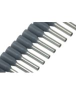 20 AWG Cut-Strip Ferrules - Grey - 50pcs/Strip - 10 Strip/pk