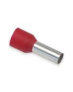 18 AWG Insulated Single Ferrule - 8mm - Red - 500pc/pk