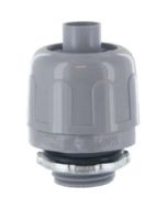 L.T. CONN NYL 3/8Inch STR GREY