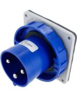 IP67 INLET 60A  250VAC  2P 3W  WATERTIGHT