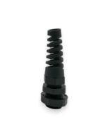3/8" NPT Nylon Cord Grips with Strain Relief - 0.15" - 0.32" - Black